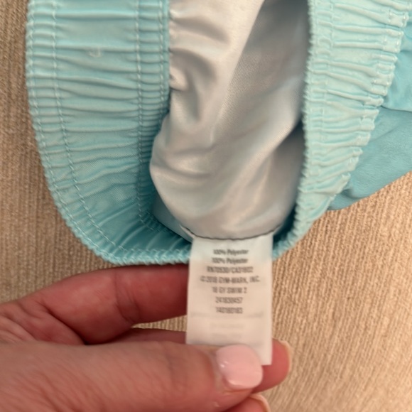 Gymboree Swim shorts in blue ombré sz 14 BNWT - Picture 5 of 7